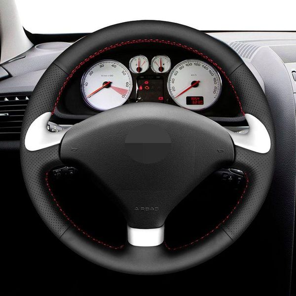 for 307 cc 2004 2005 2006 2007 hand sew black genuine leather car steering wheel cover
for 307 cc 2004 2005 2006 2007 hand sew black genuine leather car steering wheel cover