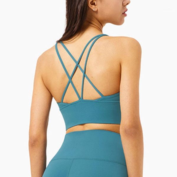 yoga outfit classic cross strap breathable wokrout sports bra women mid support naked feel padded fitness bras athletic brassiere
yoga outfit classic cross strap breathable wokrout sports bra women mid support naked feel padded fitness bras athletic brassiere