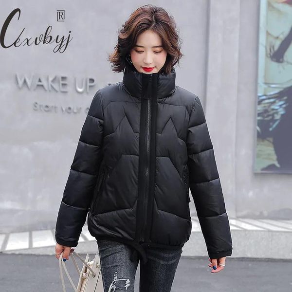 women's down & parkas ladies lightweight coat short fashionable loose outdoor jacket 2021 winter warm female cotton slim casual bread c, Black
women's down & parkas ladies lightweight coat short fashionable loose outdoor jacket 2021 winter warm female cotton slim casual bread c, Black