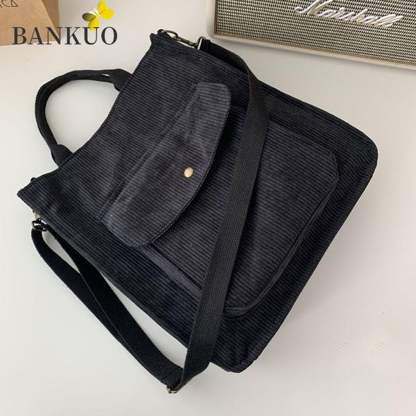 bankuo ladies retro zipper shoulder bag girl school bag corduroy shoulder handbag lunch casual handbag shopping c21
bankuo ladies retro zipper shoulder bag girl school bag corduroy shoulder handbag lunch casual handbag shopping c21