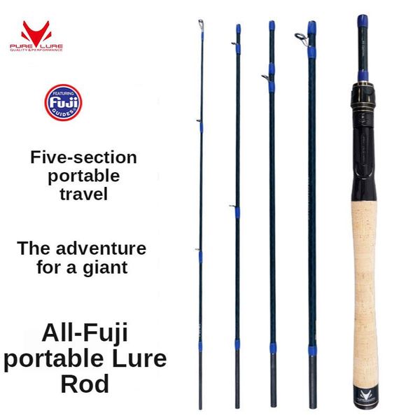 purelure portable all fuji lure rod combo fresh water spinning casting rod and reel
purelure portable all fuji lure rod combo fresh water spinning casting rod and reel