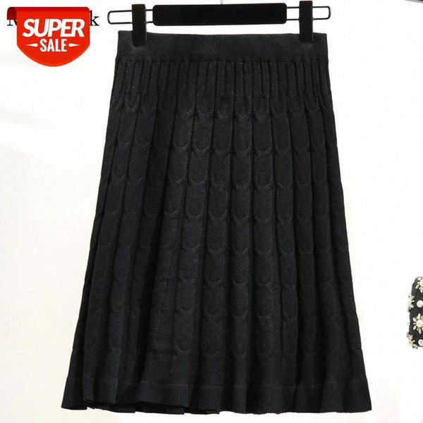 2021 Autumn A-Line High Waist Black Pleated Skirt Elastic Waist Knit Skirt Women Solid Casual Loose Skirts Womens Falda 10370 #p405
2021 Autumn A-Line High Waist Black Pleated Skirt Elastic Waist Knit Skirt Women Solid Casual Loose Skirts Womens Falda 10370 #p405