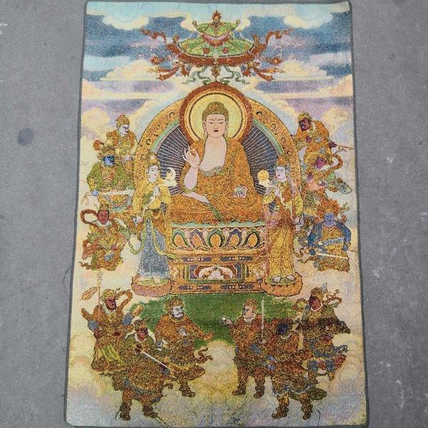 other arts and crafts exquisite tibetan buddha statue nepal thangka portrait sakyamuni twelve fork embroidery
other arts and crafts exquisite tibetan buddha statue nepal thangka portrait sakyamuni twelve fork embroidery