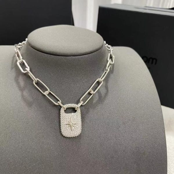 pendant necklaces fashion thick chain star couple necklace for women men couples square full zirconia chains lovers jewelry zk40, Silver
pendant necklaces fashion thick chain star couple necklace for women men couples square full zirconia chains lovers jewelry zk40, Silver