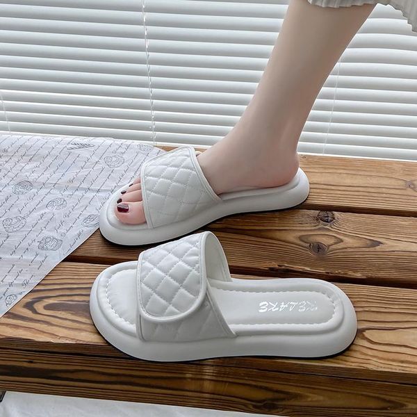 slippers shoes woman's platform slides fashion shale female beach 2021 summer flat luxury sabot rome pu rubber basic slipp, Black
slippers shoes woman's platform slides fashion shale female beach 2021 summer flat luxury sabot rome pu rubber basic slipp, Black