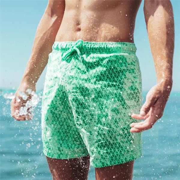 men's swimwear summer men magical change color beach shorts portable fashion changing quick dry swimming surfing board short
men's swimwear summer men magical change color beach shorts portable fashion changing quick dry swimming surfing board short