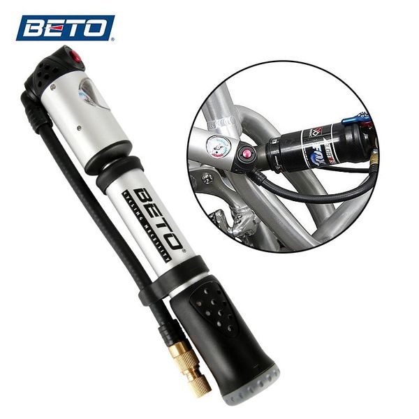 bike pumps beto portable hand mini pump tire fork air inflator hose with gauge 300 psi high pressure bicycle mp-036 av/fv
bike pumps beto portable hand mini pump tire fork air inflator hose with gauge 300 psi high pressure bicycle mp-036 av/fv