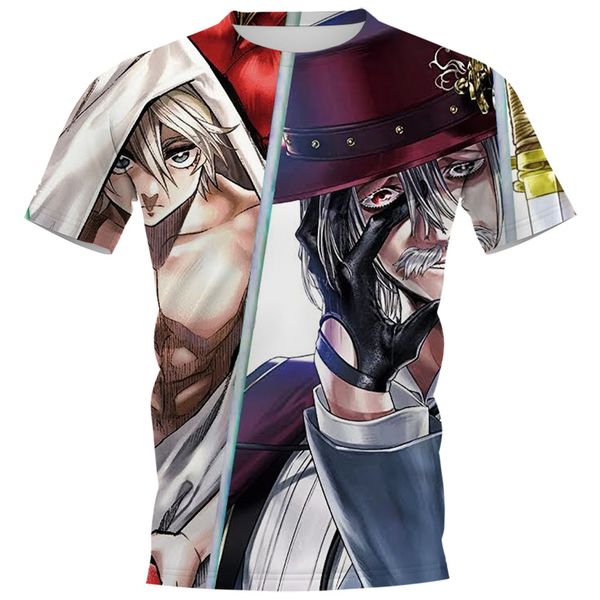 cloocl 3d printed t-shirts record of ragnarok diy mens personalized casual clothes slim short sleeve street style shirts teens outfits, White;black
cloocl 3d printed t-shirts record of ragnarok diy mens personalized casual clothes slim short sleeve street style shirts teens outfits, White;black
