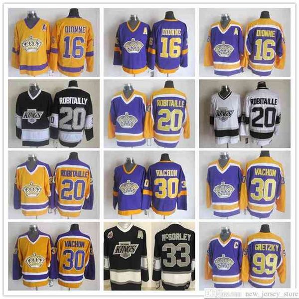 96 vintage los angeles kings 16 marcel dionne hockey jerseys ccm mens 20 luc robitaille 30 rogatien vachon 33 martin mcsorley jersey, Black
96 vintage los angeles kings 16 marcel dionne hockey jerseys ccm mens 20 luc robitaille 30 rogatien vachon 33 martin mcsorley jersey, Black