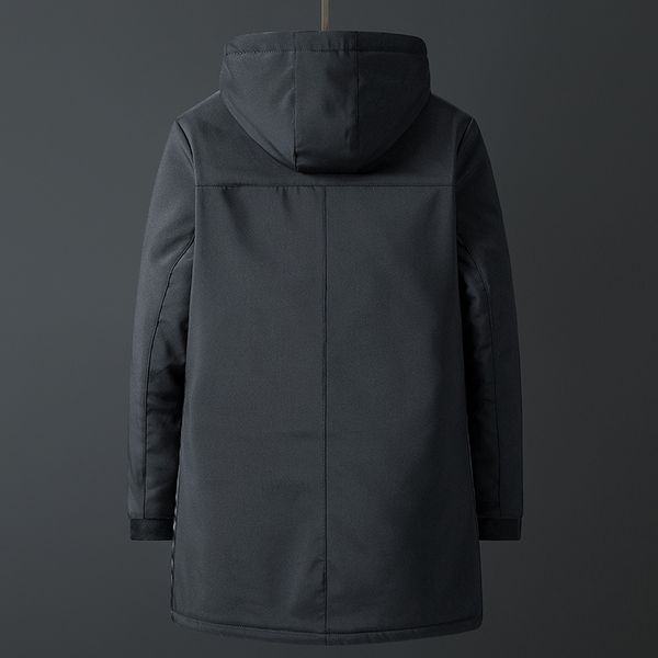 long fashion casual jacket men's hooded windbreaker male parkas coats cotton autumn winter trench coat men japanese stree xowd, Black
long fashion casual jacket men's hooded windbreaker male parkas coats cotton autumn winter trench coat men japanese stree xowd, Black