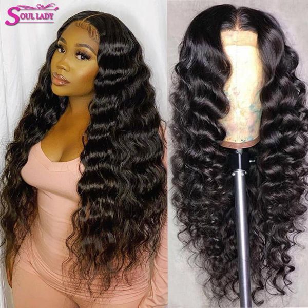 lace wigs soullady loose deep wave wig 13x4 front human hair for women 4x4 closure brazilian remy hd long, Black;brown
lace wigs soullady loose deep wave wig 13x4 front human hair for women 4x4 closure brazilian remy hd long, Black;brown
