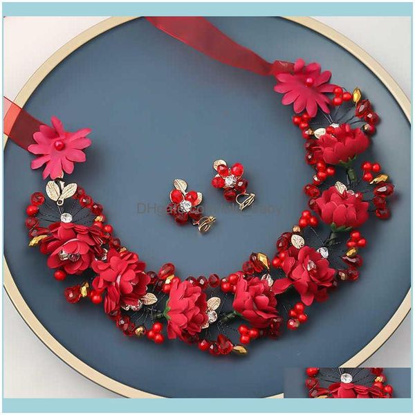 jewelryred pearl crystal flower wedding headband earring sets for women jewelry tiara band wreath bride crown hair aessories drop delivery 2, Slivery;golden
jewelryred pearl crystal flower wedding headband earring sets for women jewelry tiara band wreath bride crown hair aessories drop delivery 2, Slivery;golden