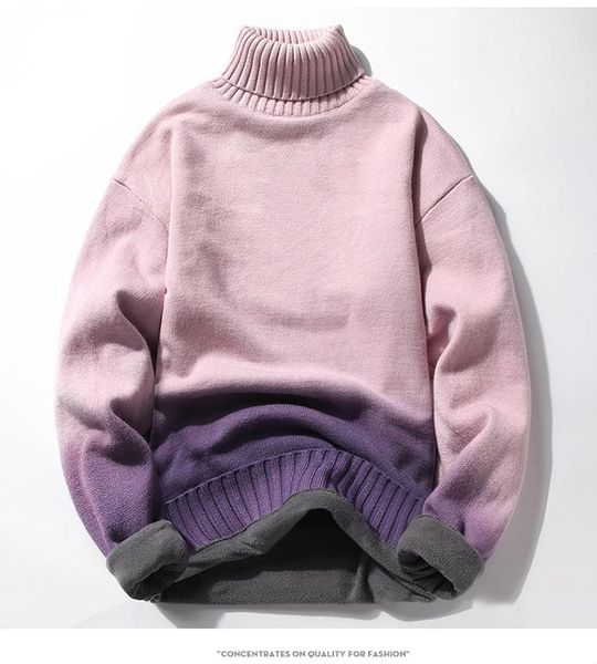 men's sweaters baldauren winter youth harajuku sweater pullover pure color wild plus velvet turtleneck fashion knitwear, White;black
men's sweaters baldauren winter youth harajuku sweater pullover pure color wild plus velvet turtleneck fashion knitwear, White;black