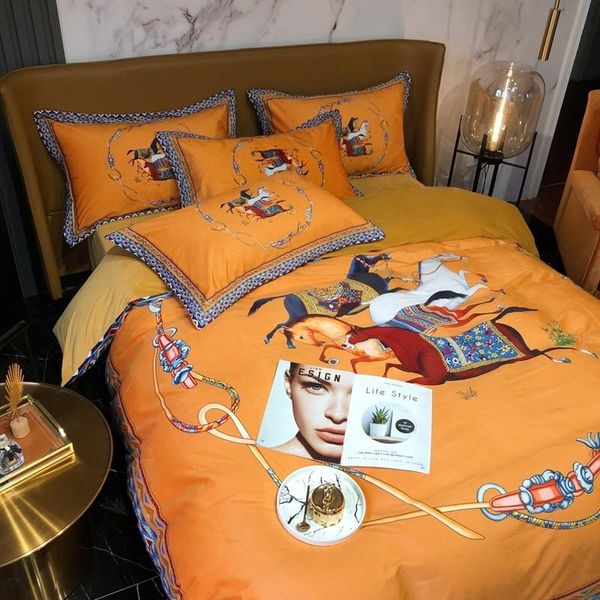 bedding sets luxury orange splicing horse printing winter warm crystal velvet set soft fleece duvet cover bed sheet pillowcases
bedding sets luxury orange splicing horse printing winter warm crystal velvet set soft fleece duvet cover bed sheet pillowcases