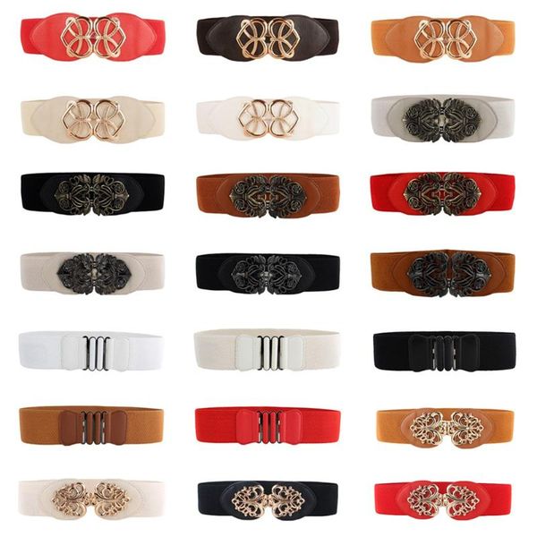 belts women ladies stylish flower heart buckle stretchy belt elastic corset waist band bltll0344, Black;brown
belts women ladies stylish flower heart buckle stretchy belt elastic corset waist band bltll0344, Black;brown