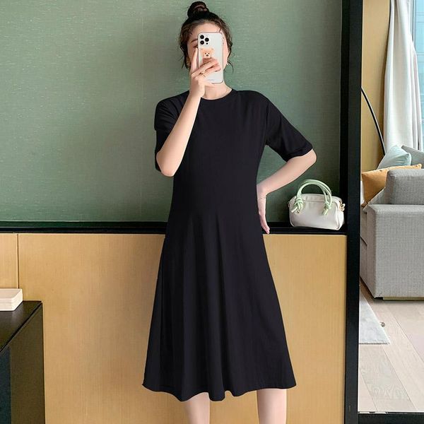 maternity dresses summer casual cotton dress elegant a line loose clothes for pregnant women pregnancy sleep home wear, White
maternity dresses summer casual cotton dress elegant a line loose clothes for pregnant women pregnancy sleep home wear, White