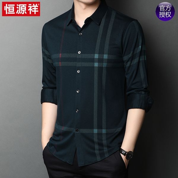 hengyuanxiang long sleeved middle-aged and young men's korean slim striped shirt business leisure trend thin section, White;black
hengyuanxiang long sleeved middle-aged and young men's korean slim striped shirt business leisure trend thin section, White;black