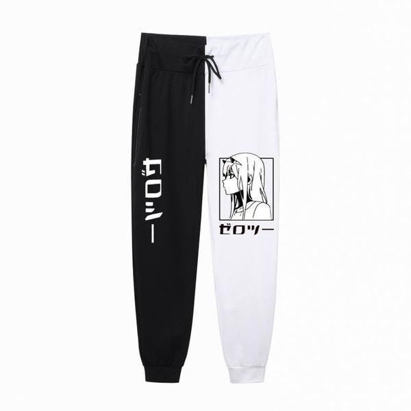 men's pants summer japan anime zero two print patchworkpants harajuku men joggers male trousers casual sweatpants, Black
men's pants summer japan anime zero two print patchworkpants harajuku men joggers male trousers casual sweatpants, Black