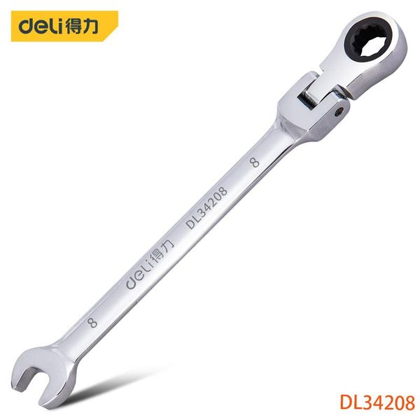 hand tools deli dl34208 movable head combination wrench specification 8mm ratchet wrenchchrome vanadium steel material polished
hand tools deli dl34208 movable head combination wrench specification 8mm ratchet wrenchchrome vanadium steel material polished