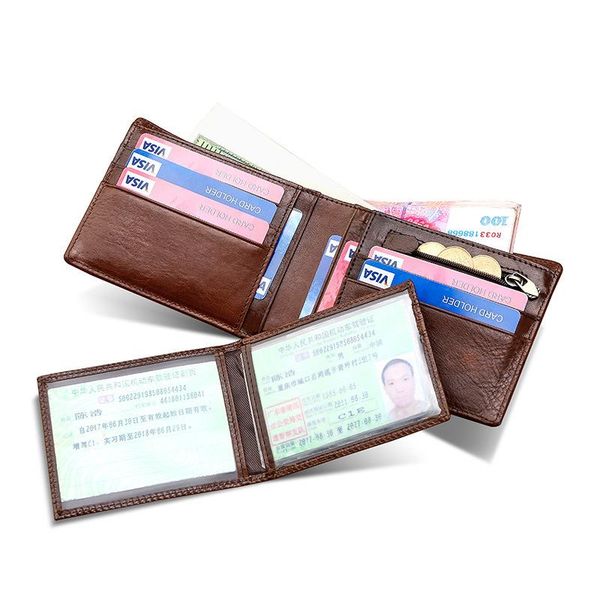 wallets genuine leather men wallet first layer casual short multi-card coin purse wholesale, Red;black
wallets genuine leather men wallet first layer casual short multi-card coin purse wholesale, Red;black