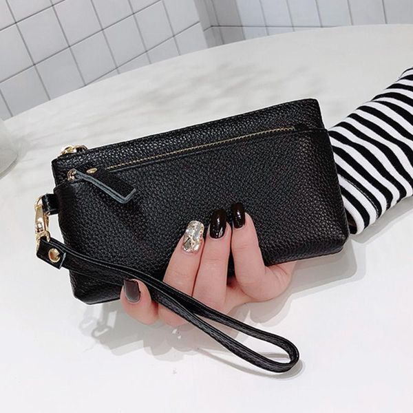 wallets wallet cowhide handbag long leather bag women's purse carteira masculina, Red;black
wallets wallet cowhide handbag long leather bag women's purse carteira masculina, Red;black