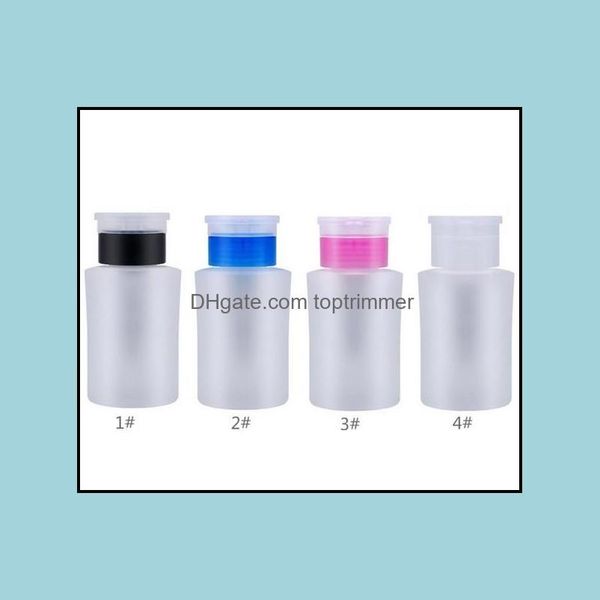 salon health beauty160ml pump bottle polish remover cleanser dispenser nail art tool 2 colors plastic liquid container with cap drop
salon health beauty160ml pump bottle polish remover cleanser dispenser nail art tool 2 colors plastic liquid container with cap drop