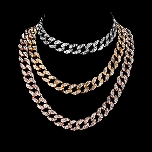 chains hip hop 15mm iced out men's bling bracelet full rhinestone paved miami cuban link chain necklace for men jewelry rapper gift, Silver
chains hip hop 15mm iced out men's bling bracelet full rhinestone paved miami cuban link chain necklace for men jewelry rapper gift, Silver