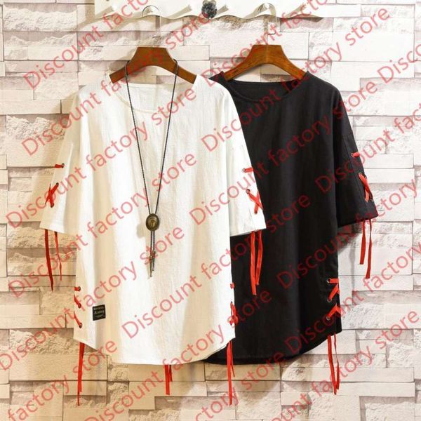 streetwear t shirt men cotton hip hop ribbons t-shirt short sleeve summer mens tshirt solid color, White;black
streetwear t shirt men cotton hip hop ribbons t-shirt short sleeve summer mens tshirt solid color, White;black