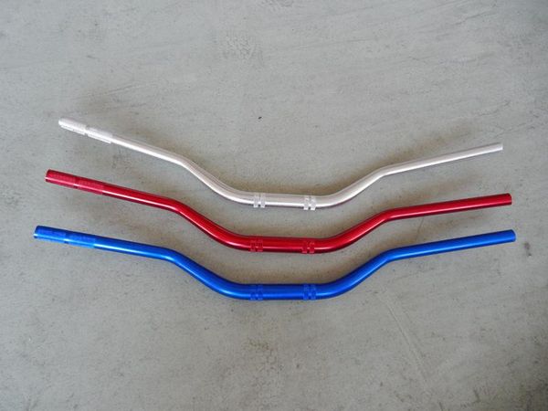 handlebars starpad for motorcycle adjustable aluminum handle silver / red blue, please note color
handlebars starpad for motorcycle adjustable aluminum handle silver / red blue, please note color