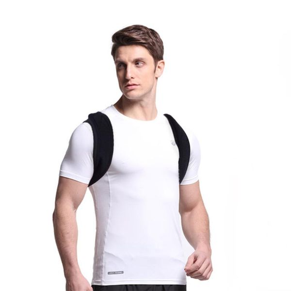 back support posture corrector spine shoulder band adjustable brace men women correction, Black;blue
back support posture corrector spine shoulder band adjustable brace men women correction, Black;blue