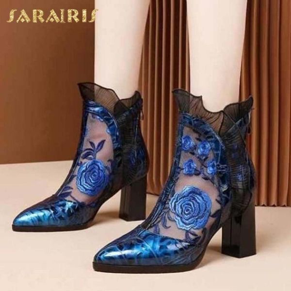 boots sarairis 2021 mesh breathable lace office mature woman shoes pointed toe high heels spring bootie ladies, Black
boots sarairis 2021 mesh breathable lace office mature woman shoes pointed toe high heels spring bootie ladies, Black