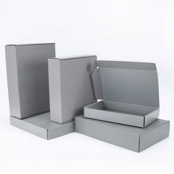 5pcs/grey gift box 3-layer corrugated paper packaging transportation postal carton supports customized size and printed logo
5pcs/grey gift box 3-layer corrugated paper packaging transportation postal carton supports customized size and printed logo