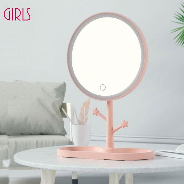 mirrors led makeup mirror with light ladies lamp storage deskrotating round shape cosmetic christmas gift
mirrors led makeup mirror with light ladies lamp storage deskrotating round shape cosmetic christmas gift