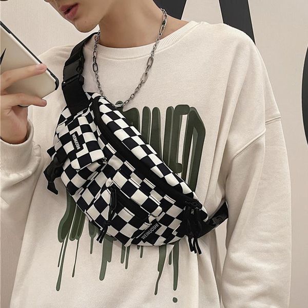 waist bags plaid men bag multi pocket purse women's nylon fanny pack large capacity chest male travel phone banana belt
waist bags plaid men bag multi pocket purse women's nylon fanny pack large capacity chest male travel phone banana belt