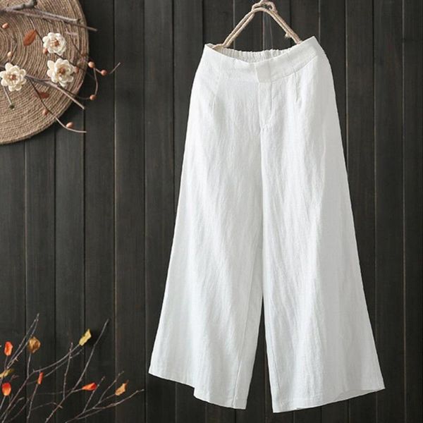 women's pants & capris casual loose trousers solid color elastic belted wild wide-leg high-quality street travel, Black;white
women's pants & capris casual loose trousers solid color elastic belted wild wide-leg high-quality street travel, Black;white