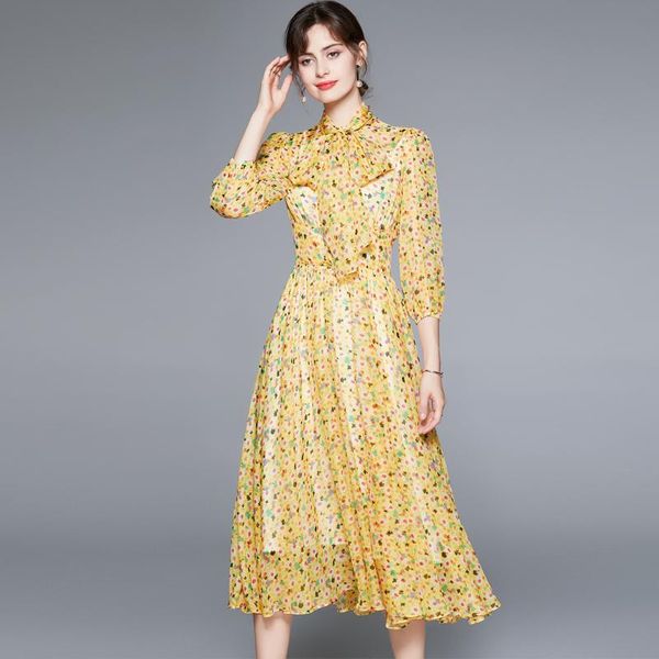 casual dresses zuoman women spring & summer elegant dot chiffon dress festa wedding party robe femme vintage designer vestidos, Black;gray
casual dresses zuoman women spring & summer elegant dot chiffon dress festa wedding party robe femme vintage designer vestidos, Black;gray