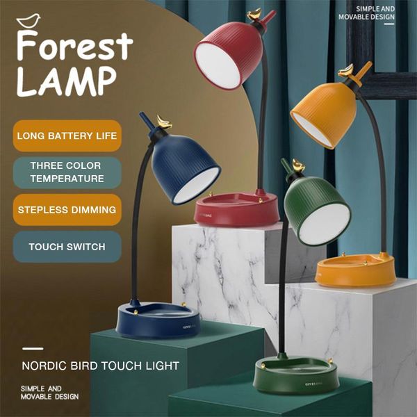 led desk lamp touch three-modes stepless dimming bracket table light usb study reading lanter bedside night light for bedroom
led desk lamp touch three-modes stepless dimming bracket table light usb study reading lanter bedside night light for bedroom