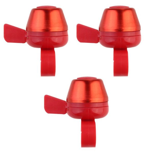 bike horns 3 pcs bells loud crisp clear sound hand ringing safty for cycling biking(random color)
bike horns 3 pcs bells loud crisp clear sound hand ringing safty for cycling biking(random color)