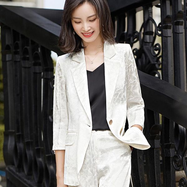 fashion casual white blazer women jacket long sleeve work office uniform styles business clothes, White;black
fashion casual white blazer women jacket long sleeve work office uniform styles business clothes, White;black