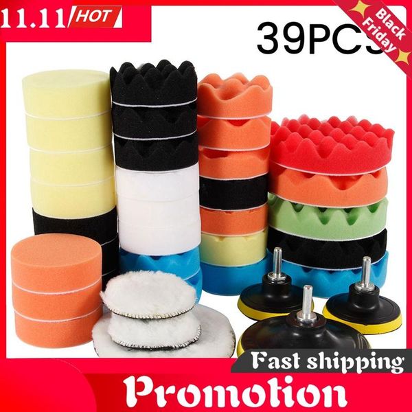 care products 39x car polishing clean pads 3-5inch sponge buffer buffing drill waxing wool wheel disc for polisher adapter
care products 39x car polishing clean pads 3-5inch sponge buffer buffing drill waxing wool wheel disc for polisher adapter