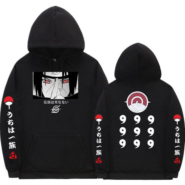 2021 new japanese naruto hoodies sweatshirts harajuku uchiha itachi printing overszied streetwear anime clothes hoodie men woman l4zz, Black
2021 new japanese naruto hoodies sweatshirts harajuku uchiha itachi printing overszied streetwear anime clothes hoodie men woman l4zz, Black