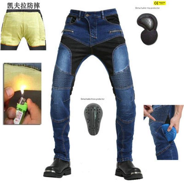 motorcycle apparel riding jeans protective pants motocross racing denim with mesh fireproof aramid fiber inside knee hip pads gear
motorcycle apparel riding jeans protective pants motocross racing denim with mesh fireproof aramid fiber inside knee hip pads gear