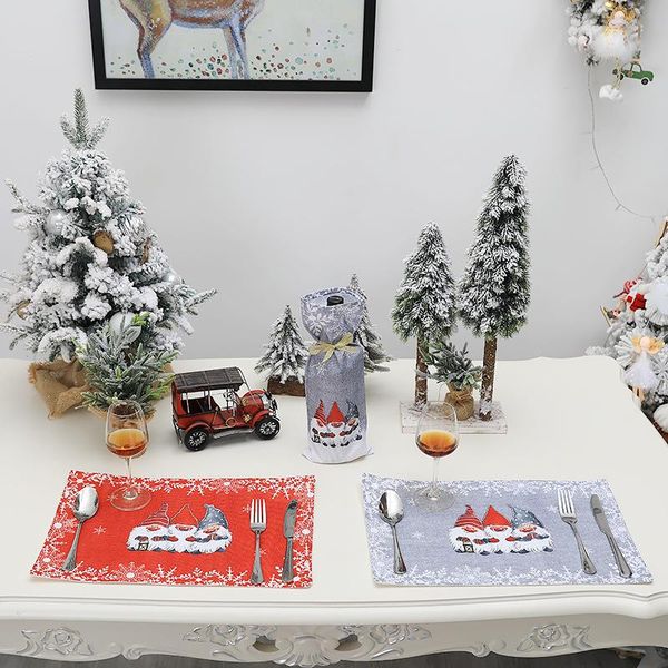 mats & pads merry christmas gnome placemats winter snowflakes table for kitchen dining home decoration 11.4x17 inch
mats & pads merry christmas gnome placemats winter snowflakes table for kitchen dining home decoration 11.4x17 inch