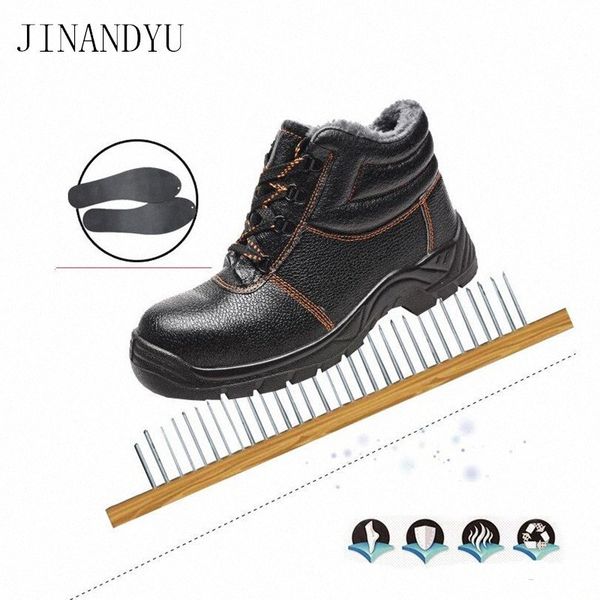 outdoor work boots winter warm steel toe safety shoes leather snow boots men shoes anti smashing anti piercing work h01v#, Black
outdoor work boots winter warm steel toe safety shoes leather snow boots men shoes anti smashing anti piercing work h01v#, Black