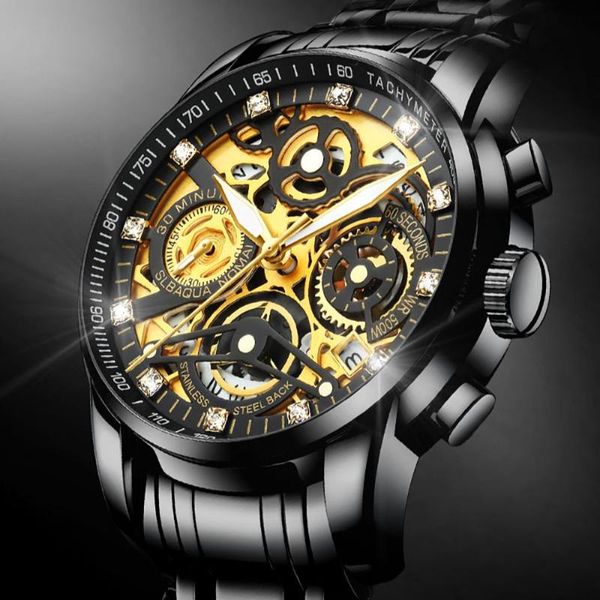wristwatches nektom 8202 luxury men's watches chronograph stainless steel waterproof analog quartz fashion business men gifts, Slivery;brown
wristwatches nektom 8202 luxury men's watches chronograph stainless steel waterproof analog quartz fashion business men gifts, Slivery;brown