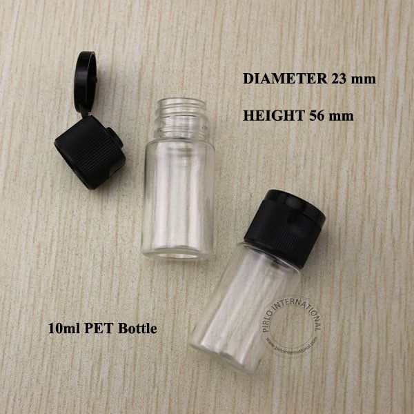 200pcs 10ml d23*h56mm pet cream emulsion bottle vials lotion bottle cosmetic packaging makeup container black flip lid
200pcs 10ml d23*h56mm pet cream emulsion bottle vials lotion bottle cosmetic packaging makeup container black flip lid