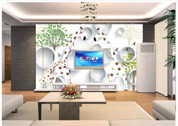wallpapers custom 3d wallpaper wall murals stereo circle forest giraffe backdrop decorative painting cartoon
wallpapers custom 3d wallpaper wall murals stereo circle forest giraffe backdrop decorative painting cartoon