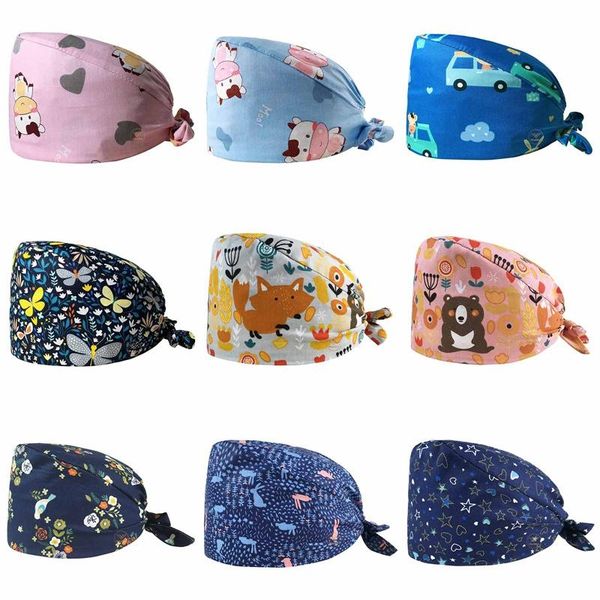 beanies print scrubs caps hat lab dust-proof pet clinic cap operating room button hats
beanies print scrubs caps hat lab dust-proof pet clinic cap operating room button hats