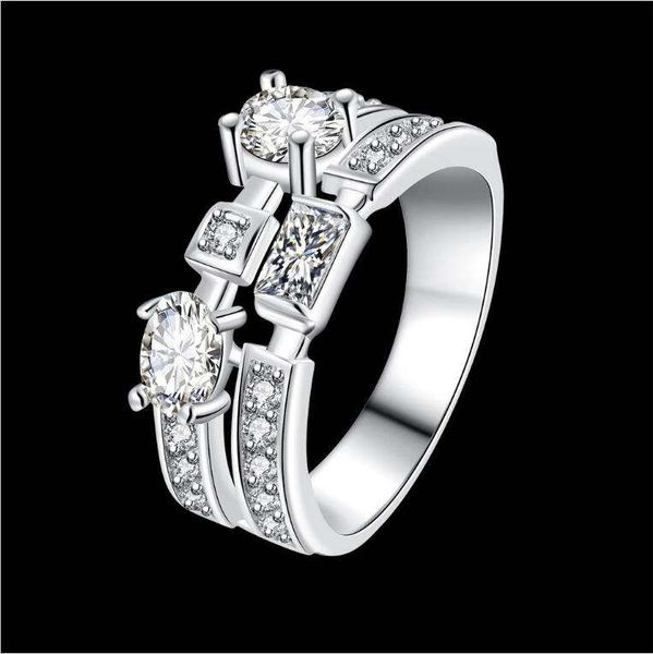 womem's double row zircon sterling silver plated rings size 7 dmsr692,popular 925 silver plate finger ring jewelry rings, Golden;silver
womem's double row zircon sterling silver plated rings size 7 dmsr692,popular 925 silver plate finger ring jewelry rings, Golden;silver