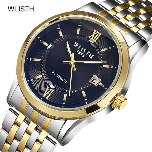 wristwatches wlisth men's business casual automatic mechanical watch waterproof belt models calendar luminous steel w, Slivery;brown
wristwatches wlisth men's business casual automatic mechanical watch waterproof belt models calendar luminous steel w, Slivery;brown